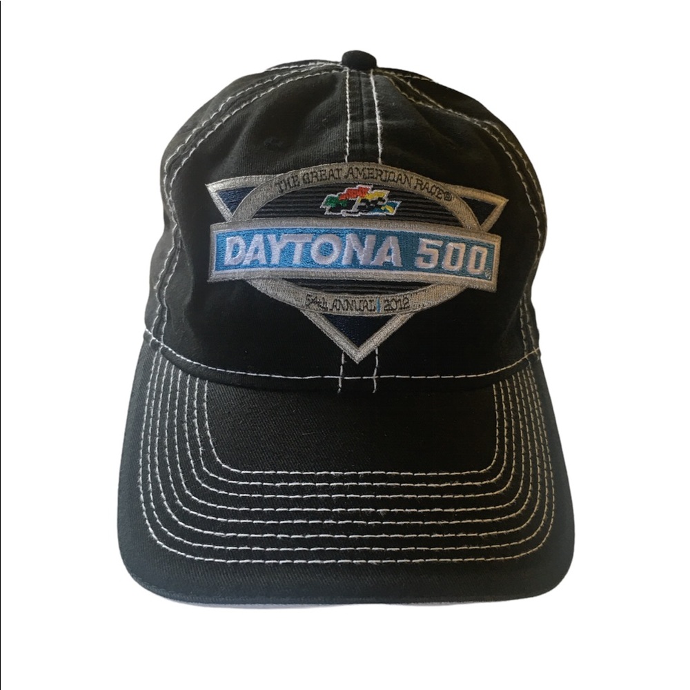 NWOT..Daytona 500 International Speedway Adjustable Black Hat February 26, 2012